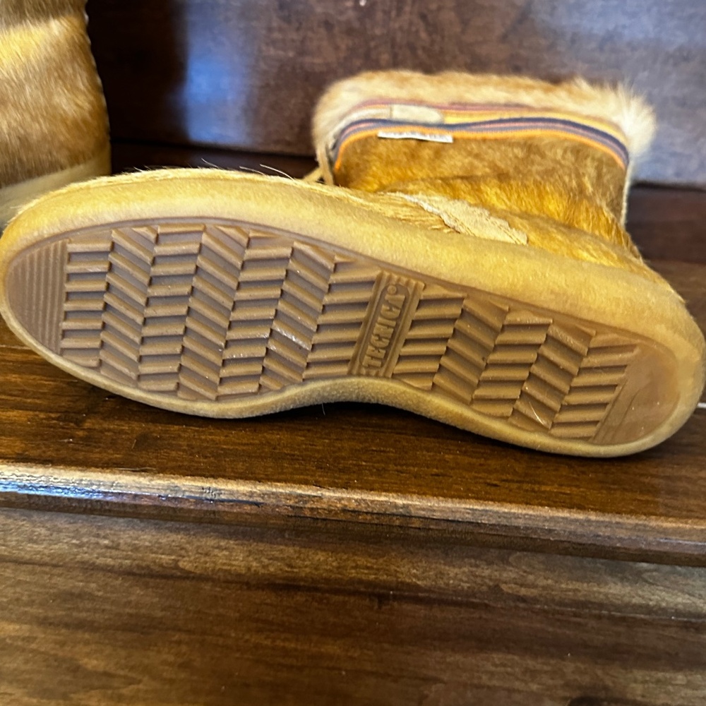 Vintage Tecnica Après-Ski Boots | 70s Fur Winter Boots Women’s Size 6, EUC 36 - Picture 4 of 4
